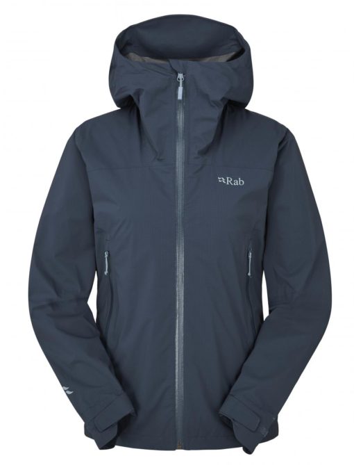 Rab  Downpour Light Jacket Wmns, tempest blue