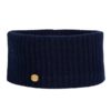 WoolLand Stryn knitted headband, blue ink