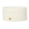 WoolLand Stryn knitted headband, white