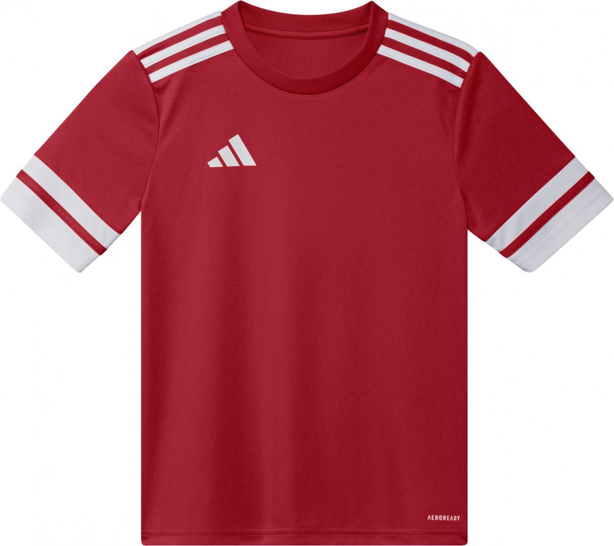 Adidas Squadra 25 T-skjorte junior, rød