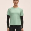 Casall  Essential Tee, statue green