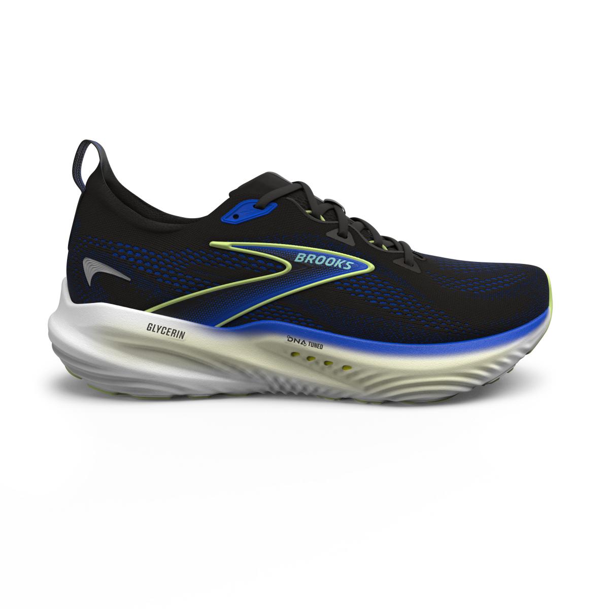 Brooks Glycerin 22, black/ cobalt/ neo yellow