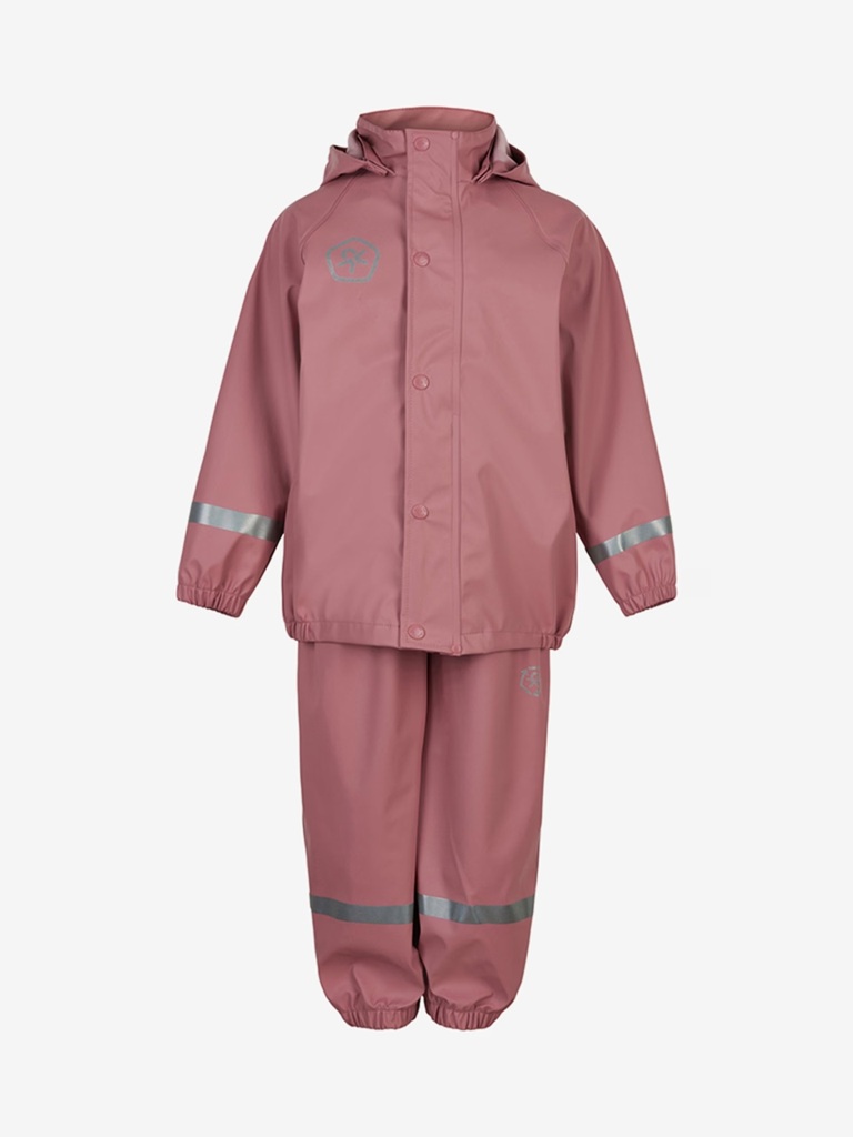Color Kids PU regnsett, rosa