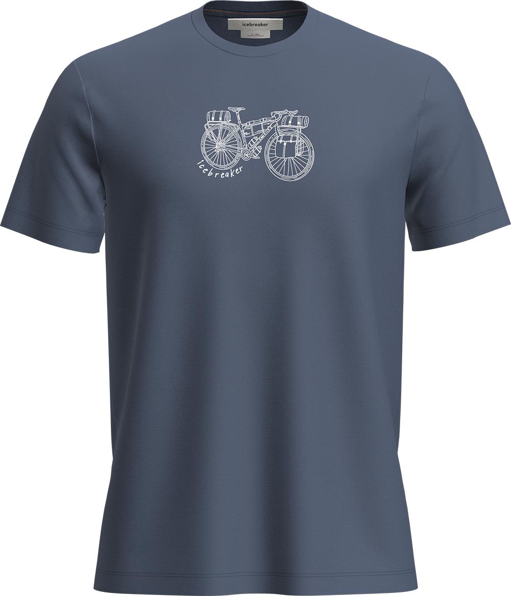Icebreaker  M Mer 150 Tech Lite Ss Tee Adventure Rid, dawn