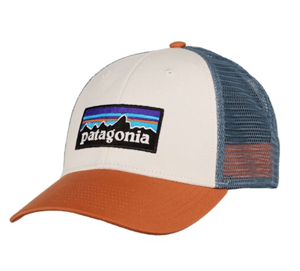 Patagonia  P-6 Logo Lopro Trucker Hat, hvit/rust