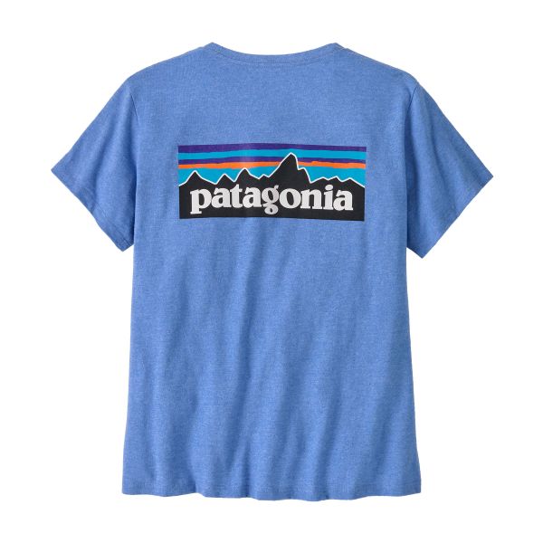 Patagonia  W´S P-6 Logo Responsibili-Tee, blå