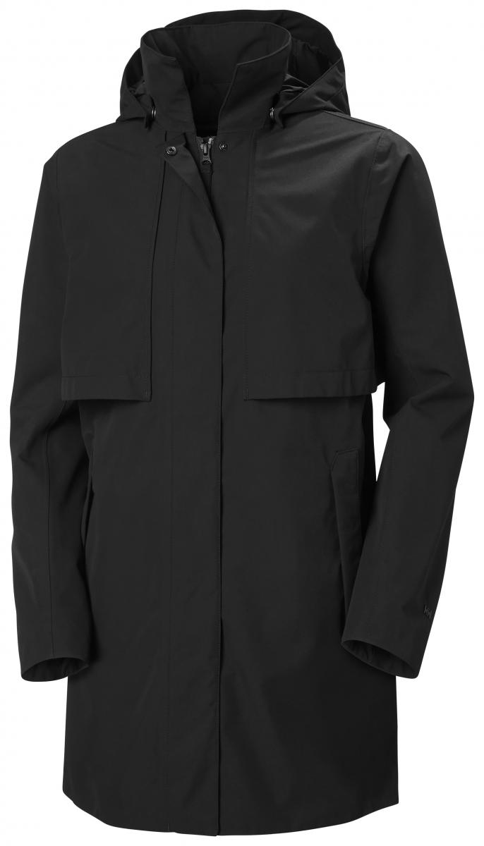 Helly Hansen W Lilja Rain Coat, svart