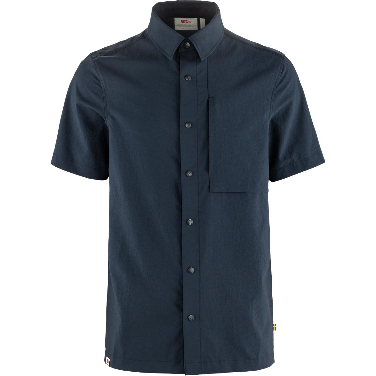 Fjällräven  High Coast Pack Shirt SS M, dark navy