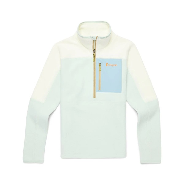 Cotopaxi  Abrazo Fleece Half-Zip Jacket, dew and foam