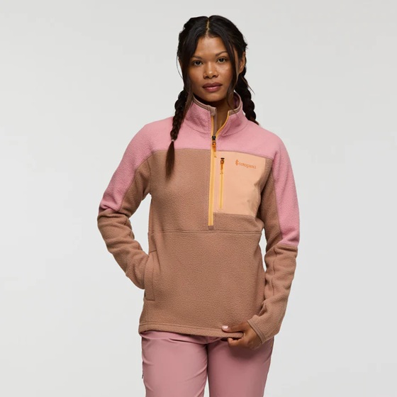 Cotopaxi  Abrazo Fleece Half-Zip Jacket, rose
