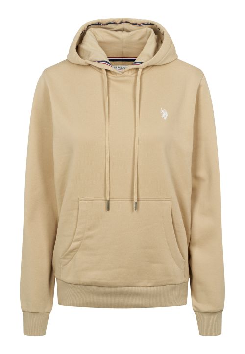 U.S Polo Assn Aba hettegenser dame, beige