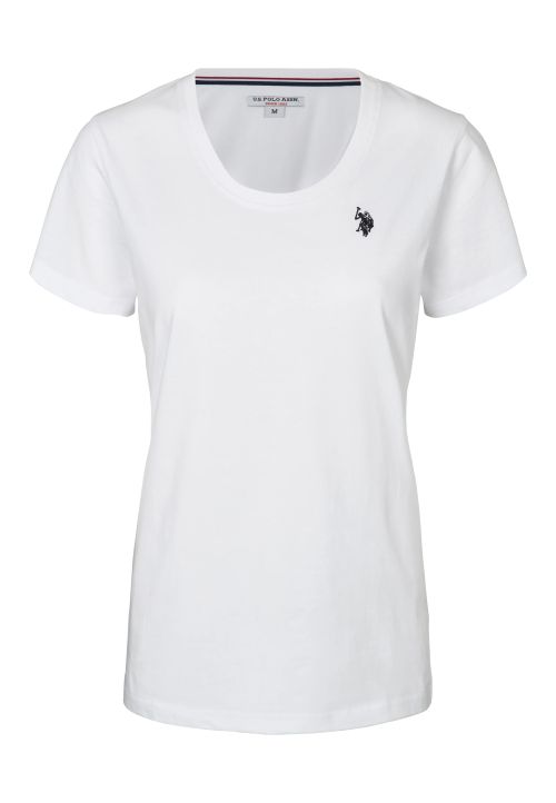 U.S.Polo Assn Amy t-skjorte dame, hvit