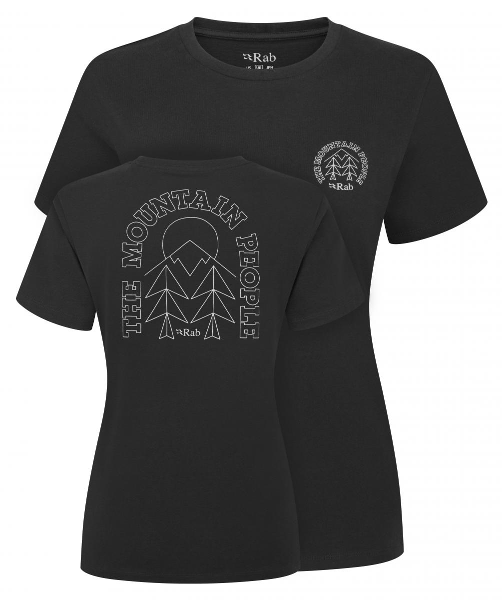 Rab  Tuku Cirque Tee Wmns, beluga