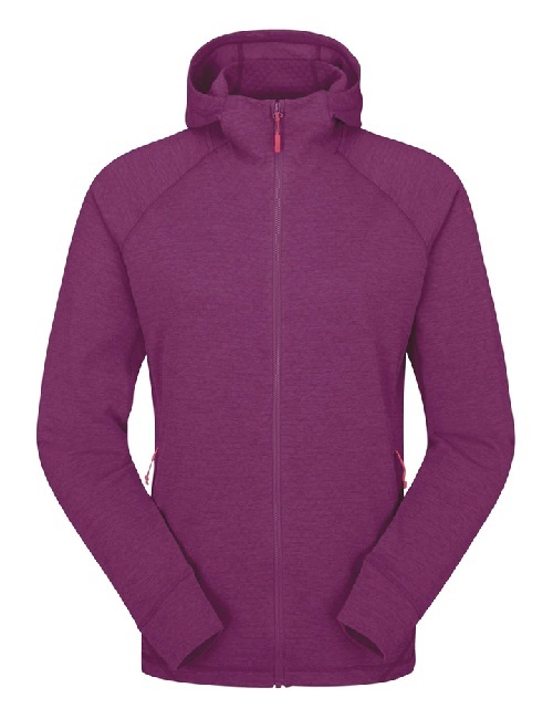 Rab  Tecton Hoody Wmns, plum