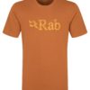 Rab  Stance Tech Sketch Tee, red earth
