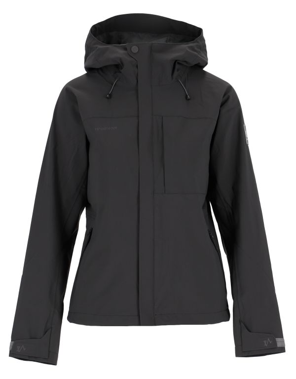 Twentyfour  Venture Skalljakke Dame, sort