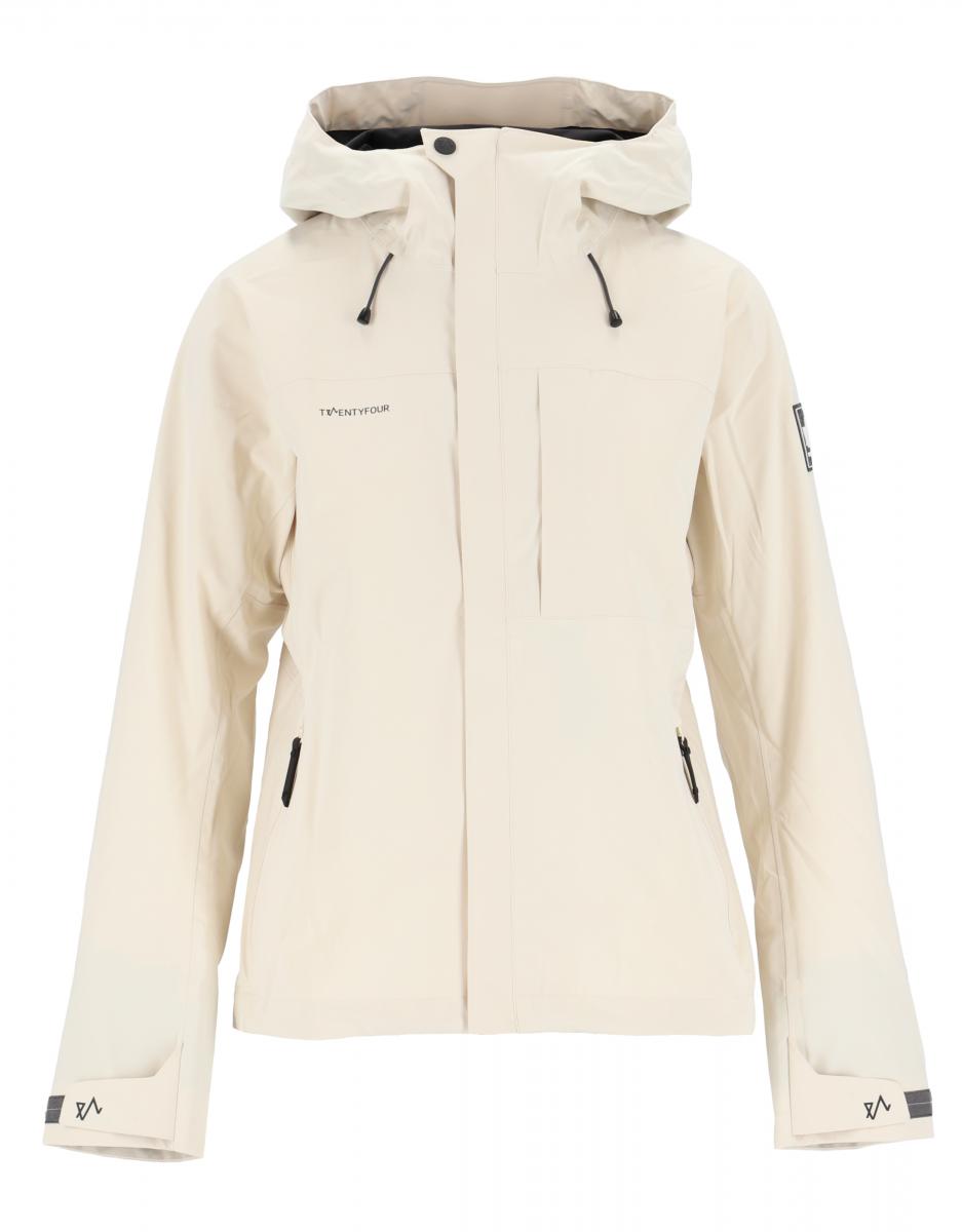Twentyfour Venture Skalljakke Dame, gråhvit