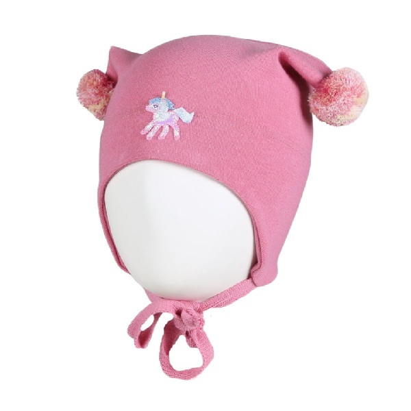 Kivat knytelue enhjørning, rosa