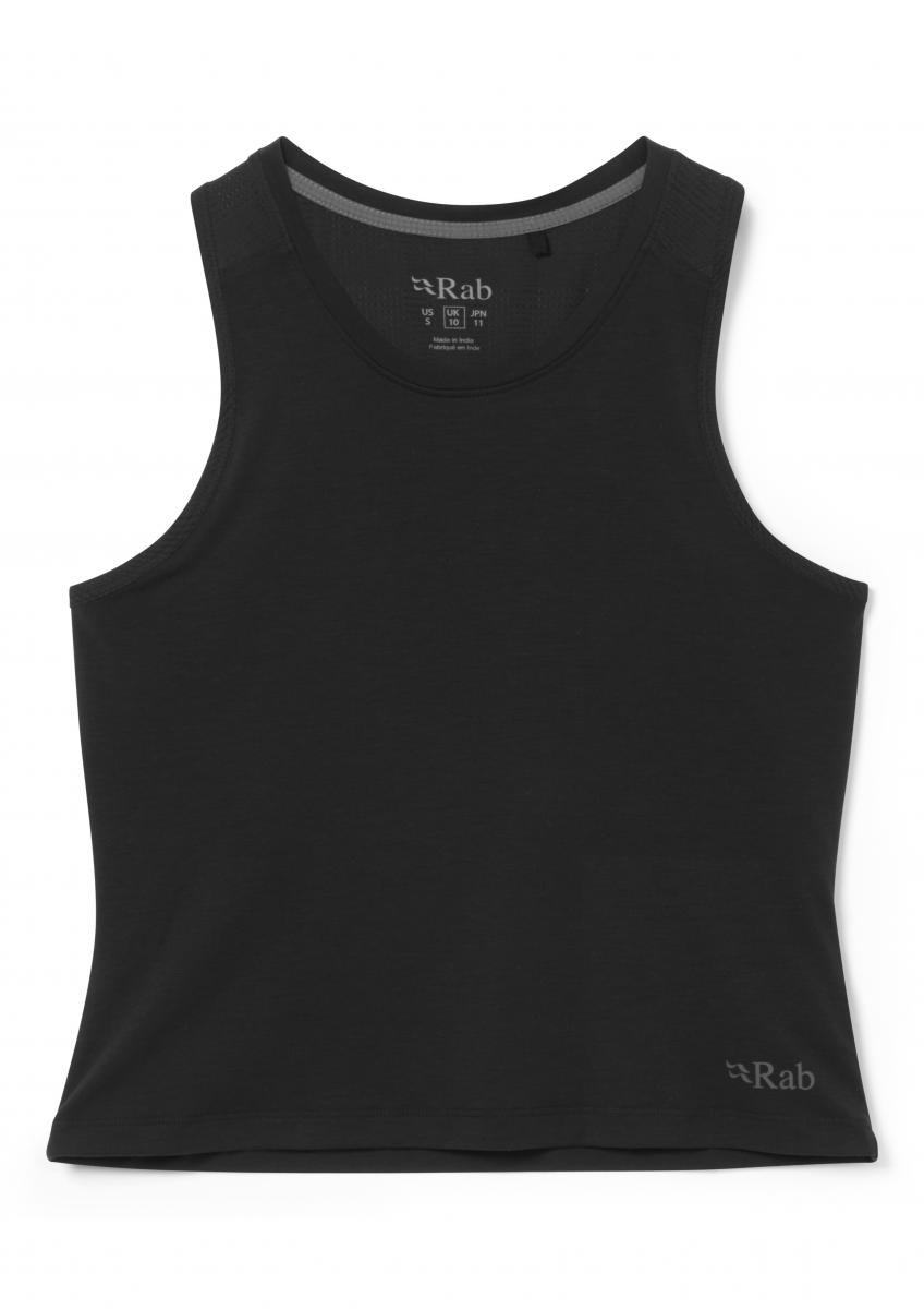 Rab  Rivelin Racerback Tank Wms, black