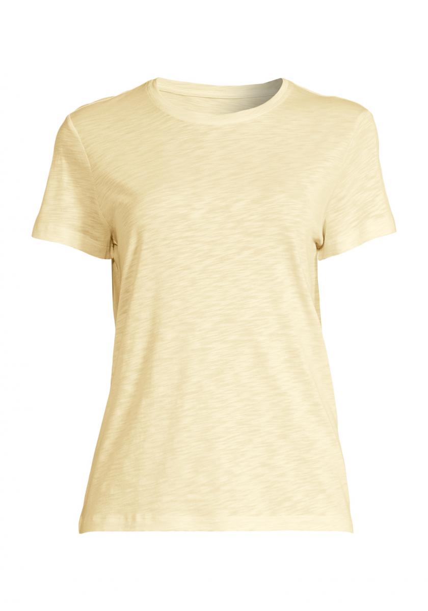 Casall  Soft Texture Tee, yellow