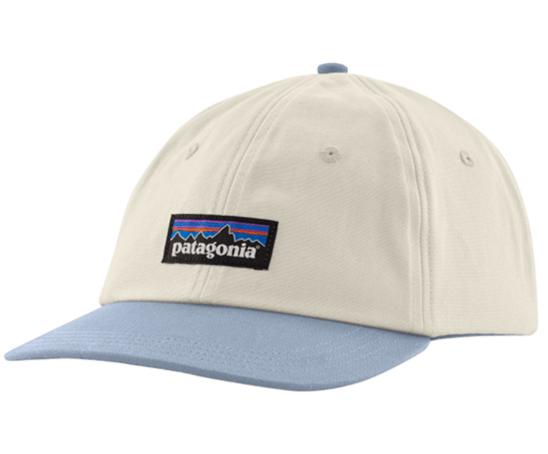 Patagonia  P-6 Label Trad Cap, white/blue