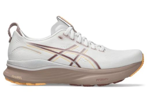 Asics  Gel-Kayano 32, white/ orange glow
