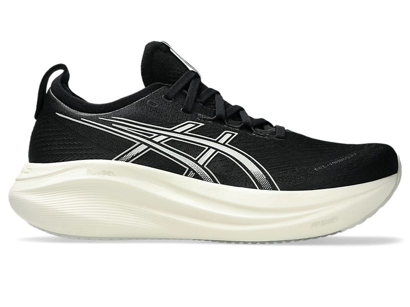 Asics  Gel-Nimbus 27 herre, black/lake grey