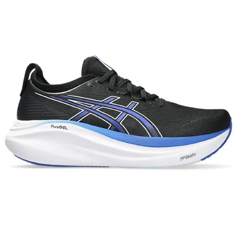 Asics  Gel-Nimbus 27 herre, black/ dark cobalt