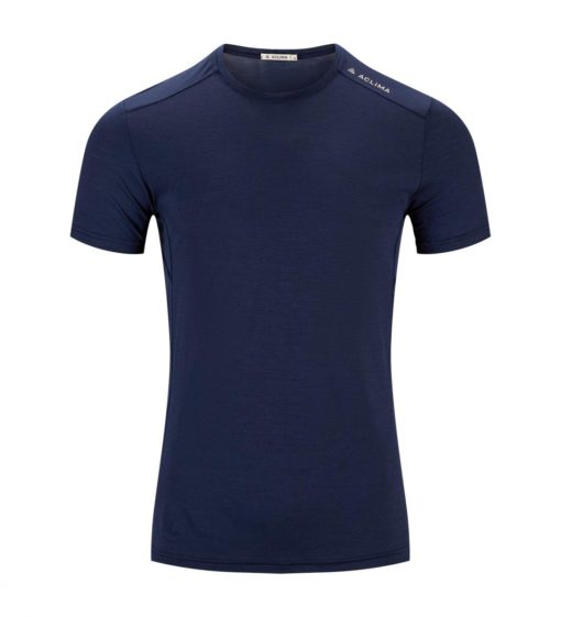 Aclima  Lightwool 140 Trail Tee M´S, navy blazer