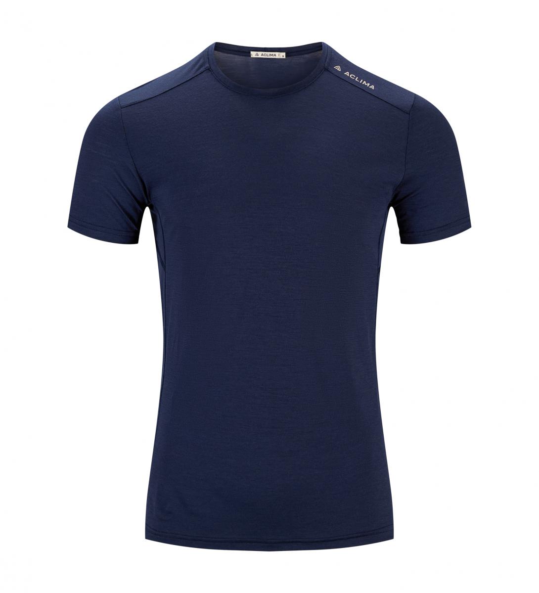 Aclima  Lightwool 140 Trail Tee M´S, navy blazer