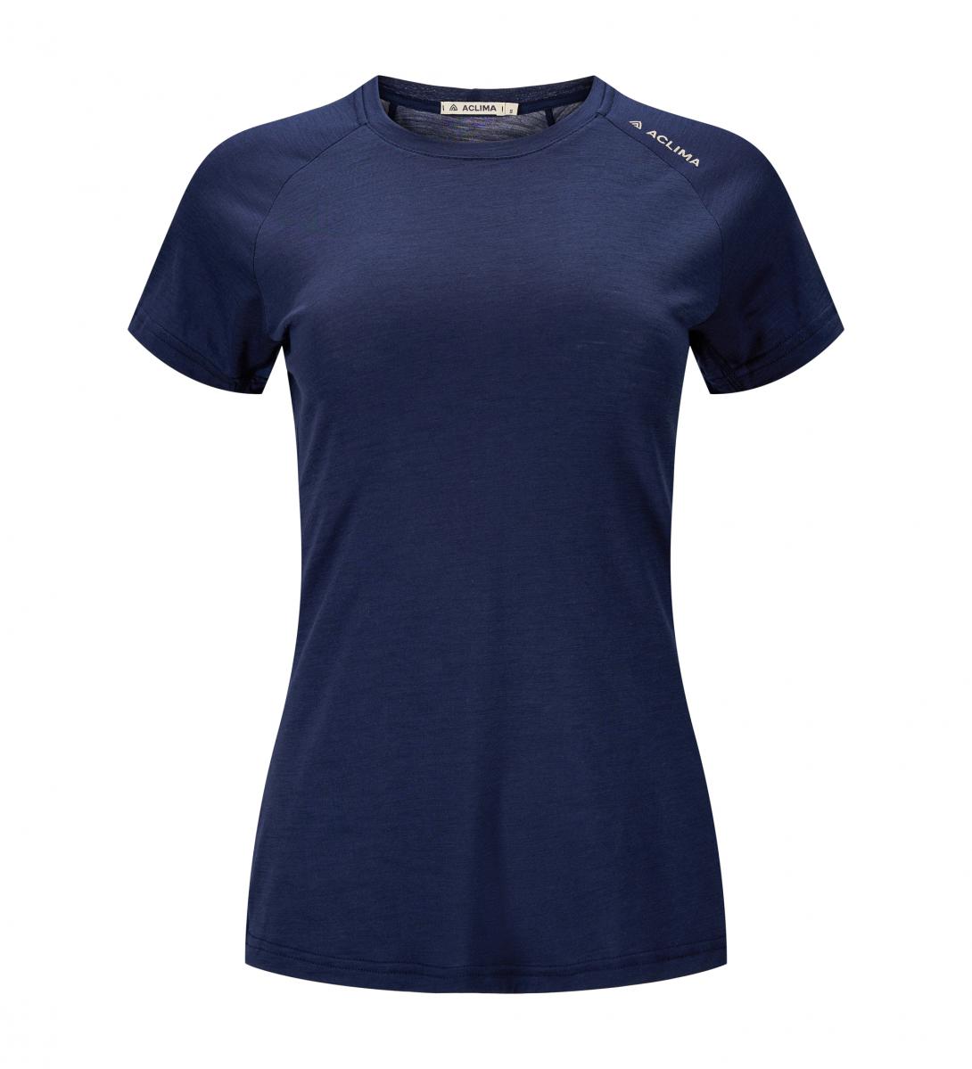 Aclima  Lightwool 140 Trail Tee W´S, navy blazer