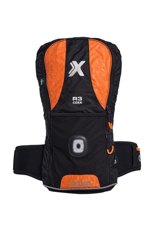 Coxa R3 treningsryggsekk, svart/oransje