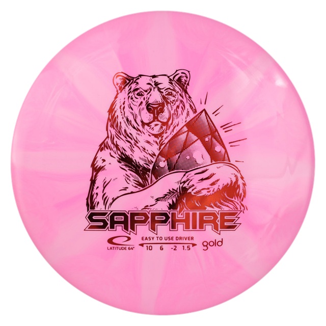 Latitude 64  Gold Burst Driver Sapphire, 173+