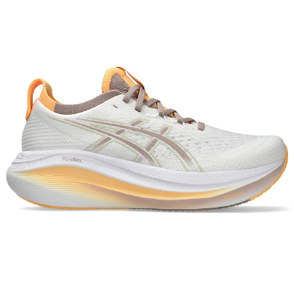Asics  Gel-Nimbus 27 dame, white/ fawn
