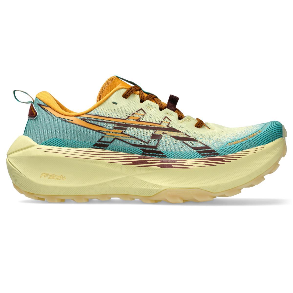 Asics Trabuco Max 4, wheat yellow/ dark red planet