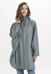 Weather Report  Flame W Pu Rain Poncho W, agave green