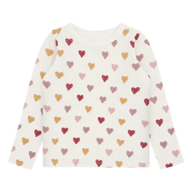 Hust & Claire Abba Genser Hearts Puff, Off White