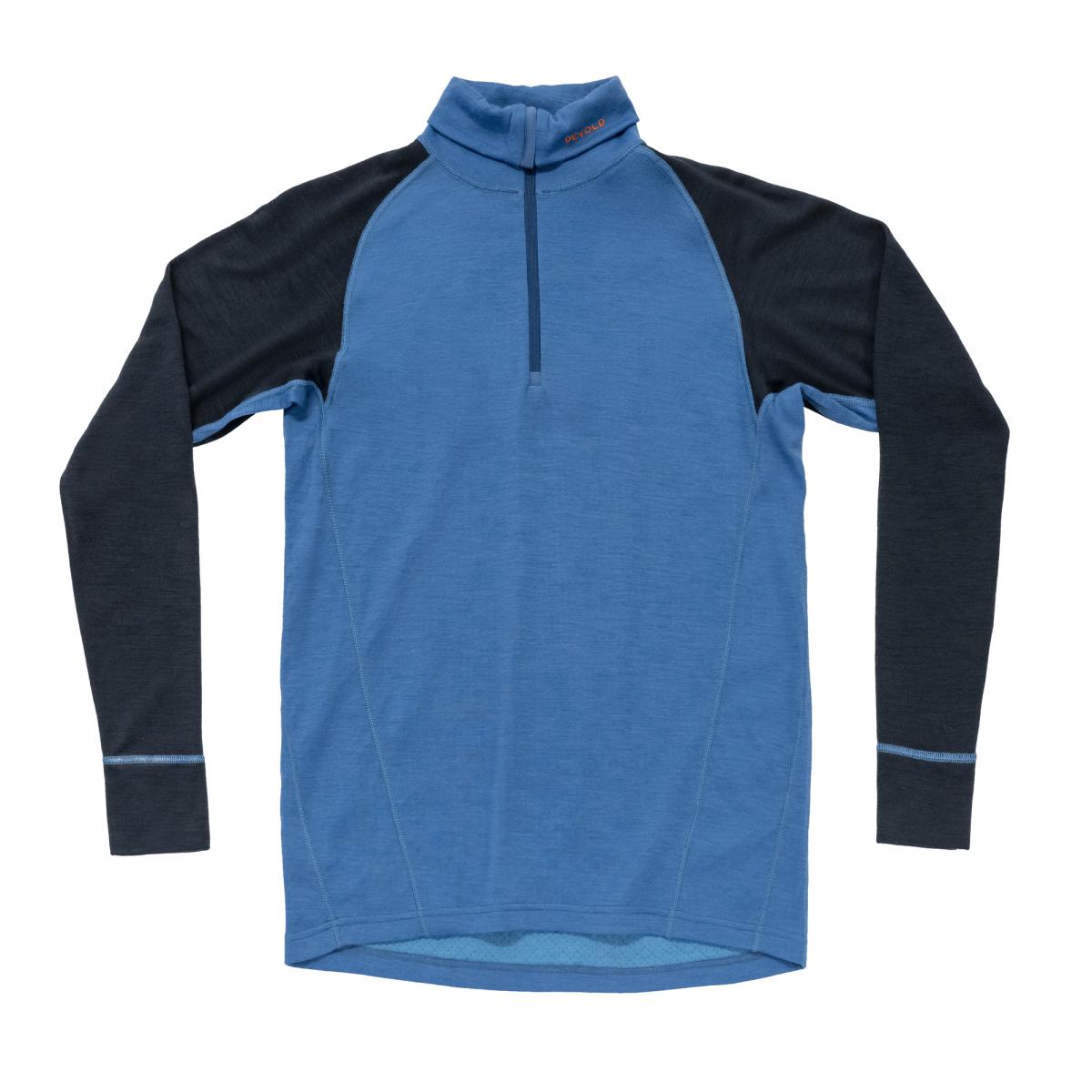 Devold  Duo Active Zip Neck Man, Blue/Ink