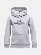Peak Performance  Jr Original Hood, grey melange