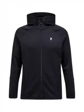 Peak Performance  M Rider Essentials Zip Hood, Black