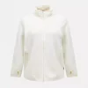 Peak Performance  W Pile Zip Jacket, Vintage White