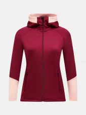 Peak Performance  W Rider Essentials Zip Hood, Vertical Zenith