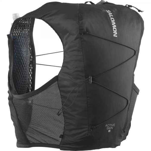 Salomon  Active Skin 8 set, black/ metal