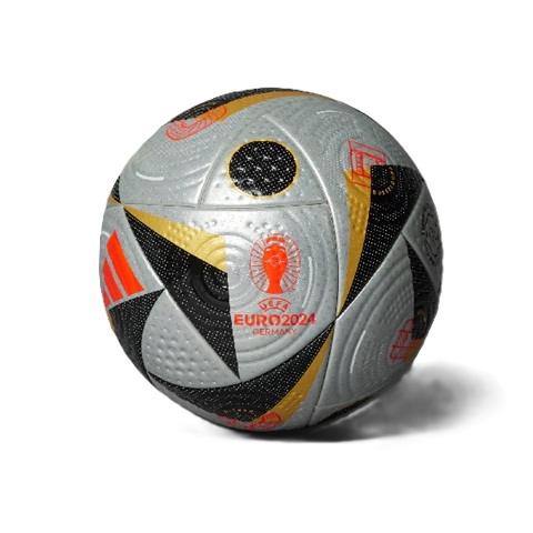 Adidas  Euro24 Pro Fotball, Silver Metallic