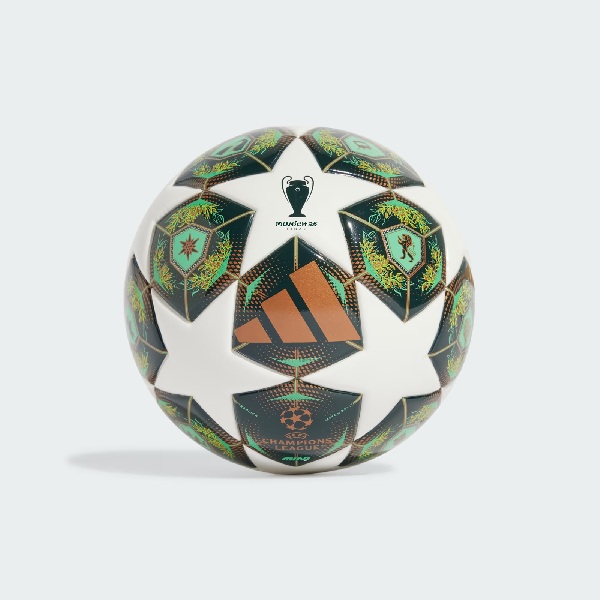 Adidas  UCL 24/25 Miniball, White/ Shadow Green