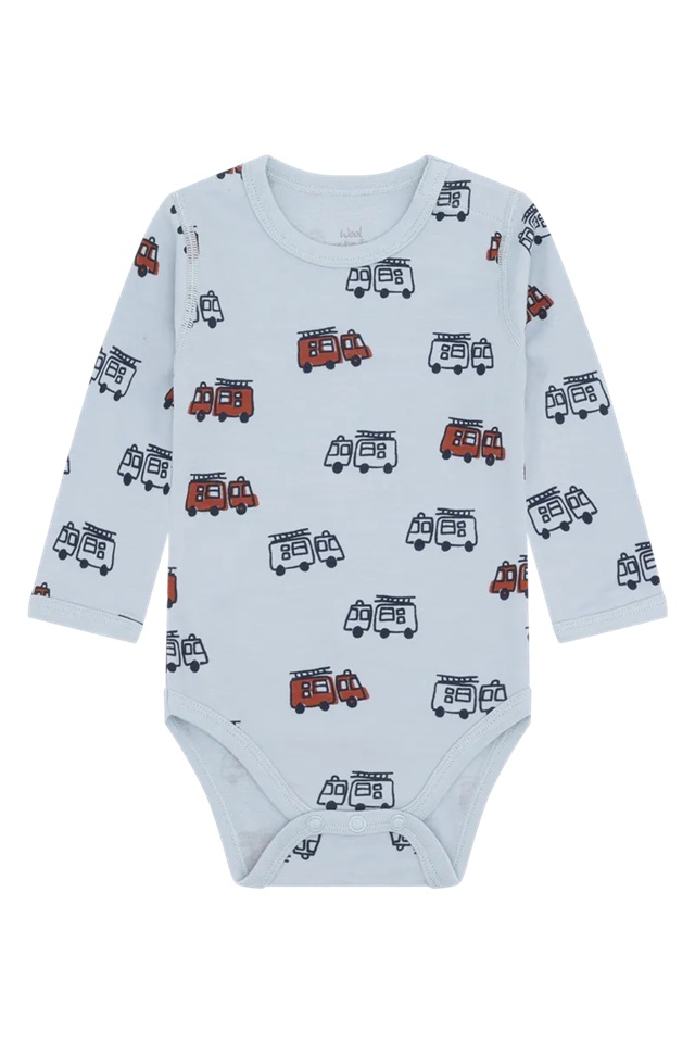 Hust & Claire Baloo Body Firetruck, Baby Blue