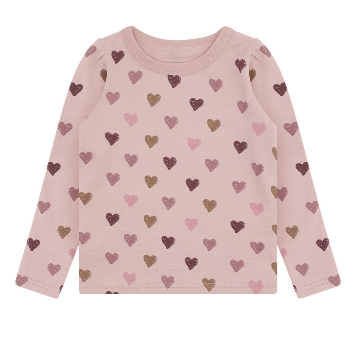 Hust & Claire Abba Genser Hearts Puff, Adobe Rose
