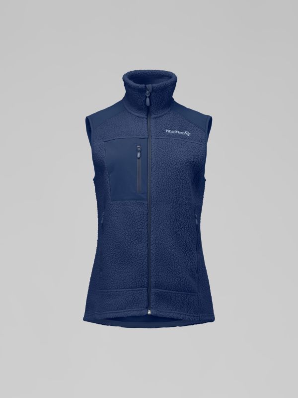 Norrøna Trollveggen warm3 vest W`s, Indigo Night