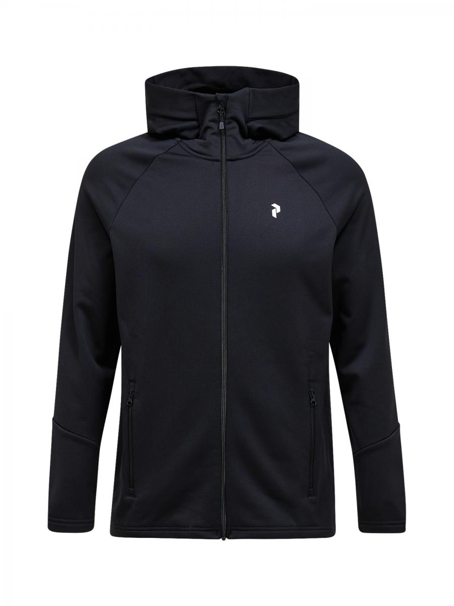 Peak Performance M Rider Essentials Zip Hood, Black