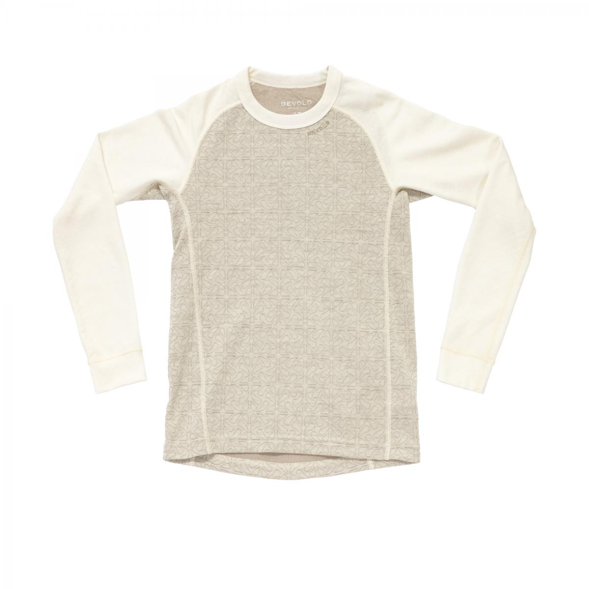 Devold  Duo Active Merino Shirt Junior, Raw White